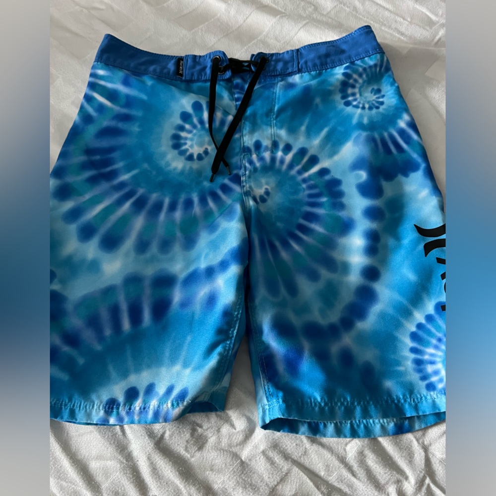 used boys Hurley swim trunks